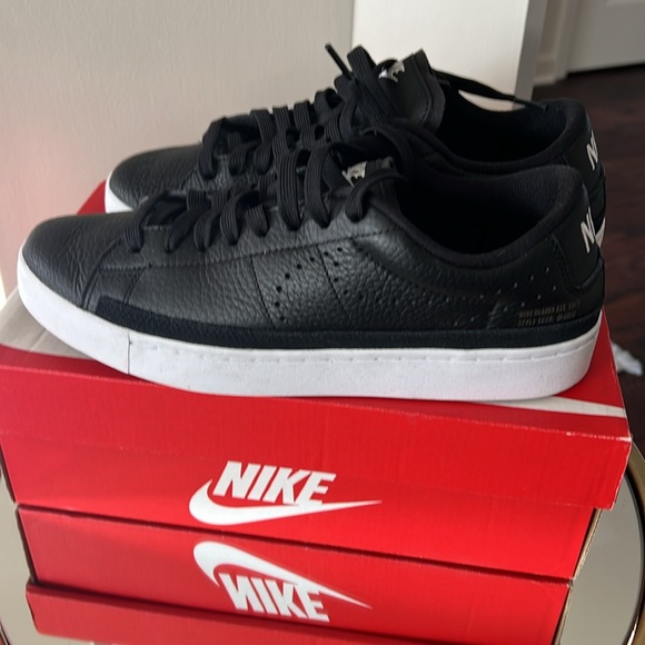 Nike Blazer Low X black leather men’s 7 - Picture 4 of 7